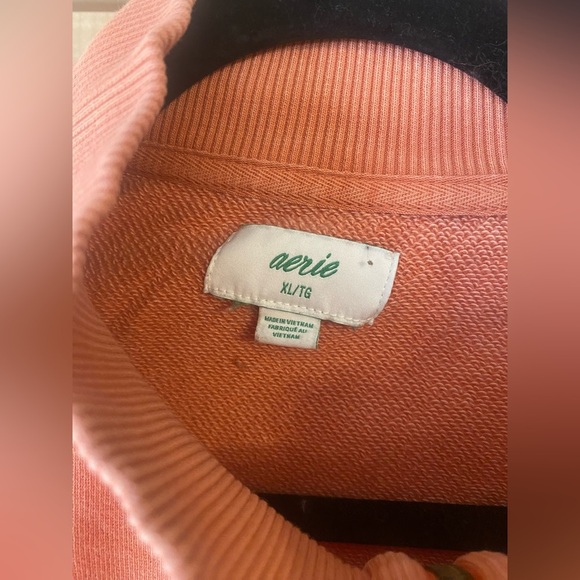 Aerie Oversized Down to Earth Quarter Zip Sweater Size XL - Picture 3 of 11